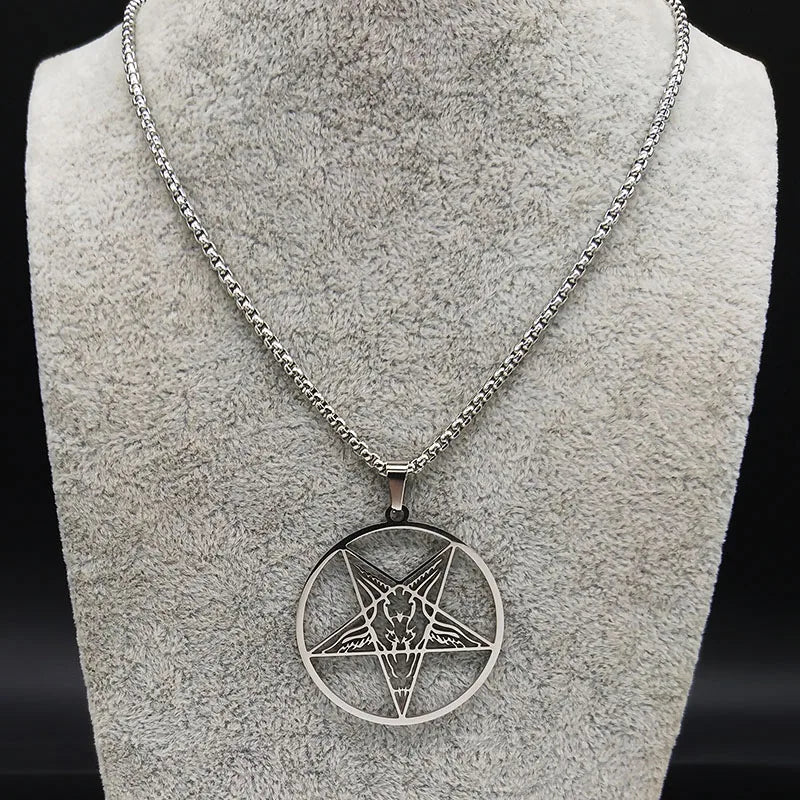 Pagan Pentagram necklaces