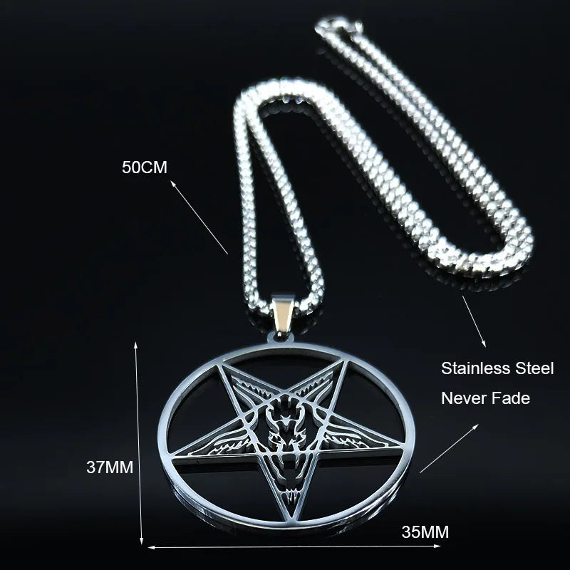 Pagan Pentagram necklaces