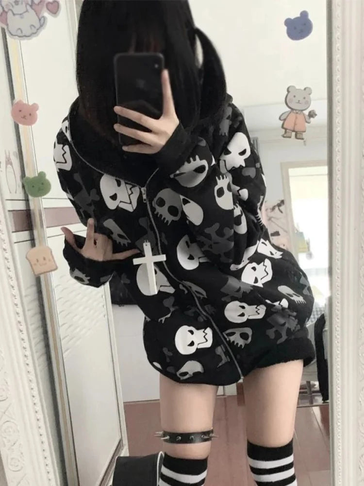 Gothic Skull Hoodie