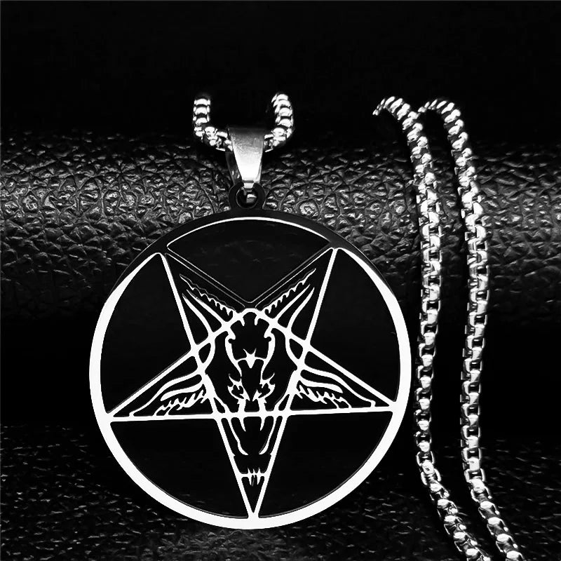 Pagan Pentagram necklaces