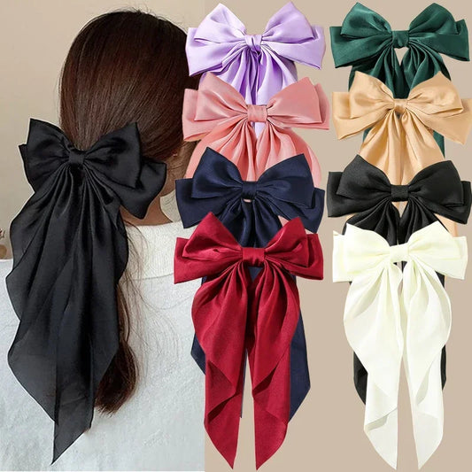 Ribbon Hair Clips