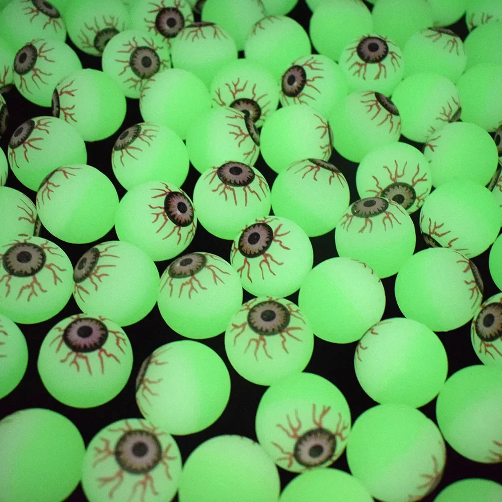 Glow in The Dark Eyeball bouncy balls