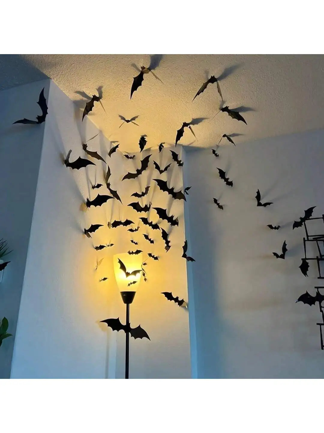 3D Waterproof black Bats Wall Decoration