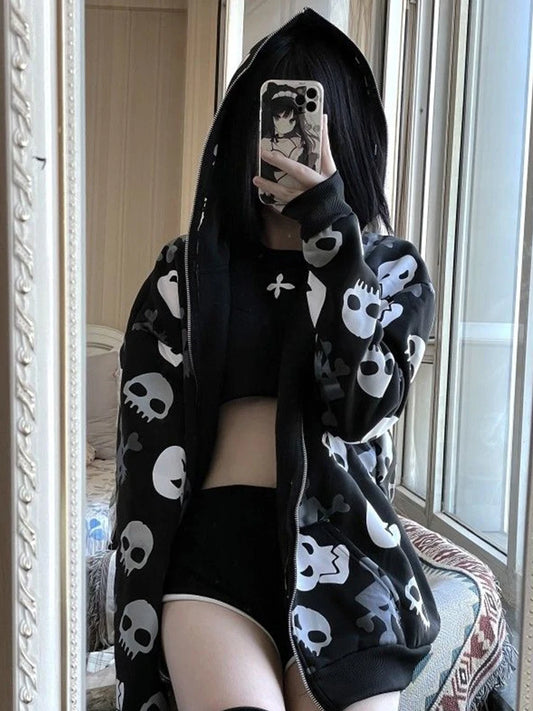 Gothic Skull Hoodie