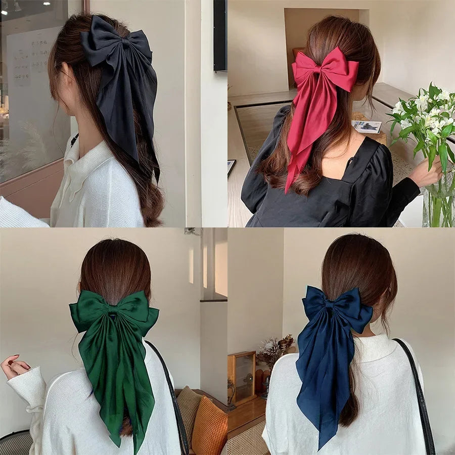 Ribbon Hair Clips