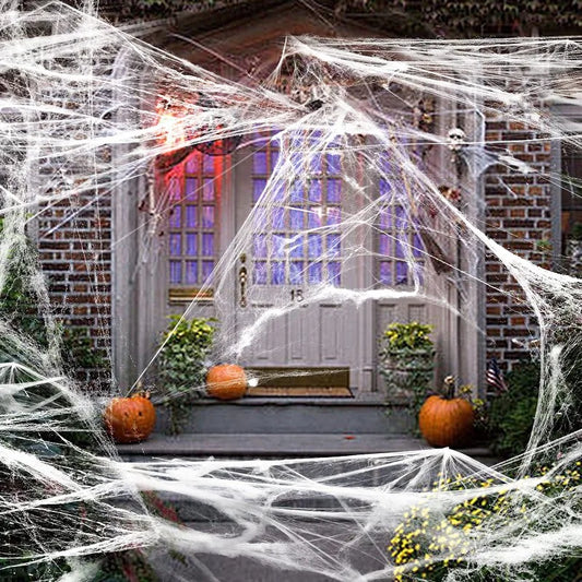 Halloween Spider Web Decoration