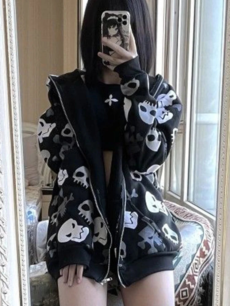 Gothic Skull Hoodie